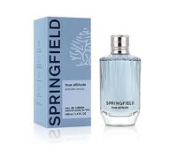 Springfield True Attitude, Eau de Toilette para Hombre, Fragancia Jóven y Casual, Notas Aromáticas y Amaderadas, Optimo para Uso Diario, 100 ml