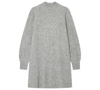 Springfield Vestido de Punto Cable con Dobladillo y puños rematados Corto Trenzas, Gris Oscuro, M para Mujer