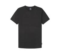 SPRINGFILED Camiseta cuello redondo elastan, Camiseta Hombre, black, S