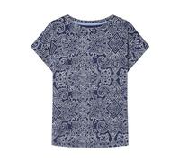 SPRINGFILED Camiseta Estampada, Camiseta Mujer, blue, XL