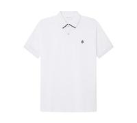 SPRINGFILED, Hombre, Polo slim contrastes, White, L