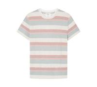 SPRINGFILED Jersey manga corta estructura rayas, Suéter Hombre, red, M