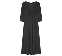 SPRINGFILED, Mujer, Vestido Midi Crochet Negro, Black, M