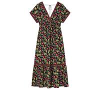 SPRINGFILED, Mujer, Vestido Midi Manga Kimono Estampado, Black, L