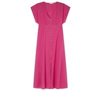 SPRINGFILED Vestido Midi Botones Lino, Vestido Mujer, purple, 34