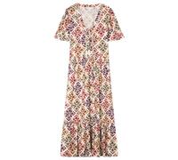 SPRINGFILED Vestido Midi Escote Lazo , Vestido Mujer, printed, 34