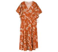 SPRINGFILED Vestido Midi Estampado Asimétrico, Vestido Mujer, brown, 34