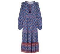 SPRINGFILED Vestido Midi Flor Cenefa, Vestido Mujer, blue, 33