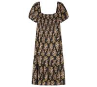SPRINGFILED Vestido Midi Manga Abullonada, Vestido Mujer, black, 38