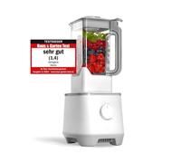 SPRINGLANE 2,5L Batidora de vaso Hanno, Tritan sin BPA, Blanco | Para sopas, pesto, salsas y hielo picado, velocidad regulable, seis cuchillas de acero y función de limpieza