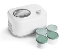 SPRINGLANE Heladera Eni 1 L con compresor autoenfriante 100 W, incl. set de 4 contenedores de helados