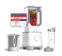SPRINGLANE mezclador de alto rendimiento Hanno 2000W, 32.000 RPM (blanco, con recipiente mezclador)