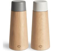 SPRINGLANE Set de 2 molinillos para sal y pimienta Saleros de cocina Especiero regulable