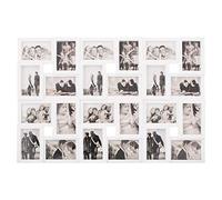 SPRINGOS Marco de fotos collage 10 fotos marco de fotos negro Galería de pared Decoración de pared Hogar galería fotográfica Collage horizontal Marco de plástico