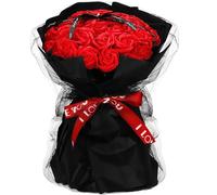 SPRINGOS Ramo de jabón con 32 rosas de jabón de 30 cm