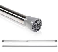 Springreen Barra Telescópica - Extensible Universal para Ducha y Cortina, Barra de Sujeción y Fijación Firme sin Taladrar - Ideal como Barra de Ducha y Cortina, Fijación Segura sin Perforaciones