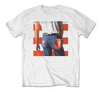Springsteen Bruce - T-Shirt # Xxl Unisex White # Born in the USA