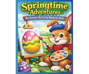 “Springtime Adventures: An Easter Activity Book for Kids”
