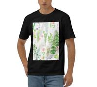 Springtime Herb Garden - Camiseta para hombre, Negro, S
