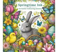 Springtime Ink An Easter Colouring Journey (Inky Escapes Collection)