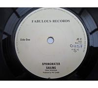 Springwater Sailing 7" Fabulous JC2 EX 1970s there is punch hole in label rim & a handwritten number on label