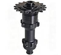 Springwillfly 18T para MTB Cassette Freewheel para conversiones de una sola velocidad utilizado en pruebas de salto de suciedad, escalada y desplazamiento urbano (negro)