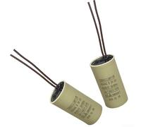 Springwillfly 2 piezas CBB60 AC Motor condensador 2.5 microfarad 450V para bomba de agua monofásica chimenea ventilador compresor HVAC equipo