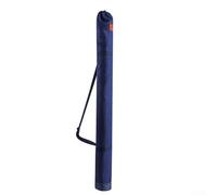 Springwillfly Bolsa plegable para caña de pescar en lona con gran capacidad para organizar cañas de pescar, redes y cajas de aparejos de pesca, adecuada para pescadores al aire libre, Azul 130 cm