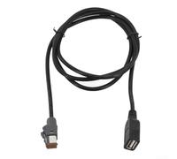 Springwillfly Cable adaptador de entrada de audio USB para coche, compatible con Outback con cable de 100 cm de largo para transferencia de audio desde USB