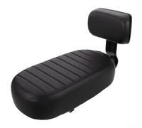 Springwillfly Cojín para asiento trasero de bicicleta con respaldo, cojín de asiento de pasajero para bicicleta de montaña