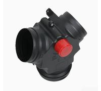 Springwillfly Conector de conducto de calentador ajustable de 3 vías ABS de 90 mm a 75 mm con control de flujo de aire de encendido/apagado compatible con calentadores diésel europeos y chinos