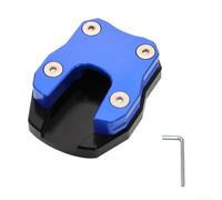 Springwillfly Cubierta de la placa de soporte para Honda para PCX 160 150 125 CNC Construcción de aluminio mejora el área de contacto con el suelo para un mejor equilibrio (azul)