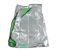 Springwillfly Cubierta de toldo de jardín para columpio, reemplazo de parasol impermeable, diseño de borde festoneado, protección de muebles de patio con bolsillos en las esquinas (verde, 195 x 125 x
