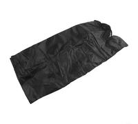 Springwillfly Cubierta de toldo para silla de columpio al aire libre, 142 x 120 x 18 cm, cubierta de repuesto impermeable con borde festoneado para protección de muebles de jardín y patio (negro, 142
