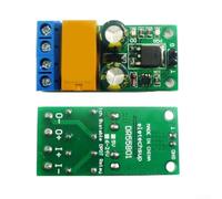 Springwillfly DC 6-24V Motor Avance y Retroceso Módulo Controlador Con Relé Autoblocante Para DR55B01, Control De Bajo Pulso, Indicadores De Polaridad Inversa