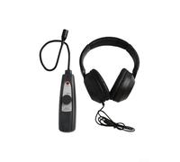 Springwillfly Detector de fugas de gas de aire y agua con sensor de 40 kHz, conector para auriculares y tono de tictac, para uso industrial y automotriz