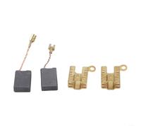 Springwillfly Escobillas de carbón para motor de herramienta eléctrica 1617014126 con guía de cepillo 1614336017 compatible con modelos Bosch GSH 11E 11DE