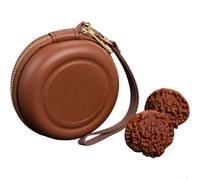 Springwillfly Estuche de viaje rígido de EVA para nogales antiguas y almacenamiento de joyas, impermeable, a prueba de polvo, caja organizadora protectora