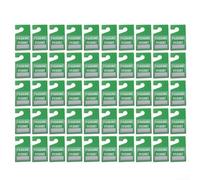 Springwillfly Etiquetas colgantes de permiso de estacionamiento, 50/100 unidades, letreros de PVC para identificar vehículos en apartamentos, hoteles y negocios (50 unidades)