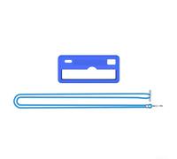 Springwillfly Funda de silicona aerodinámica para llavero KODAK CHARMERA Cámara digital con función de tapa de lente y accesibilidad al puerto (azul)