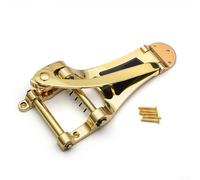 Springwillfly Hueco PARA SEMI hueco PARA JAZZ Guitarra Tremolo Puente Aleación de zinc Oro Plata (oro)