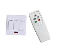 Springwillfly Interruptor infrarrojo del sensor de movimiento para la iluminación del pasillo con la vivienda plástica y voltaje de entrada AC220V para uso residencial y comercial (3 Wey)