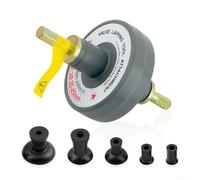 Springwillfly Kit de herramientas de lapeado de válvula con 5 adaptadores de ventosa, herramienta de fijación para reparación de mantenimiento de coche, motocicleta, ATV