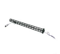 Springwillfly Lámpara LED de mástil de celosía para ferrocarril modelo de calibre H0, escala 1:87, 3 V, 20 mA, iluminación con resistencias para 12 V 16 V