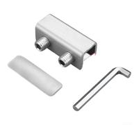 Springwillfly Mecanismo de bloqueo para deslizamiento con función de restricción de seguridad y almohadillas que no dejan marcas para proteger las superficies de vidrio (L)