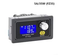 Springwillfly Módulo electrónico de la carga para la prueba de la descarga de la batería, corriente constante ajustable 0-5A con el poder 25W/35W y la comunicación en serie