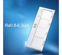 Springwillfly Muestra de comparación de rugosidad de mecanizado sin óxido de torno hecha de aleación de níquel, ayudando a reducir dis estandarizando la evaluación de rugosidad (fresado final)