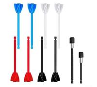 Springwillfly Paleta mezcladora de lechada para taladros, accesorio de mezcla de pintura de resina ABS con juego de varillas de extensión, compatible con herramientas eléctricas y alimentadas por