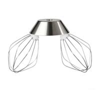 Springwillfly Paletas de acero inoxidable para tartas con accionamiento de látigo de metal para batidoras de pie Bosch para mejorar la e mezcla y el manejo de masa para panaderos caseros