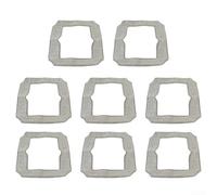 Springwillfly Para ECOVACS para WINBOT para MINI Almohadillas de limpieza de microfibra compatibles lavables y reutilizables para mantenimiento continuo de robots (8 piezas)